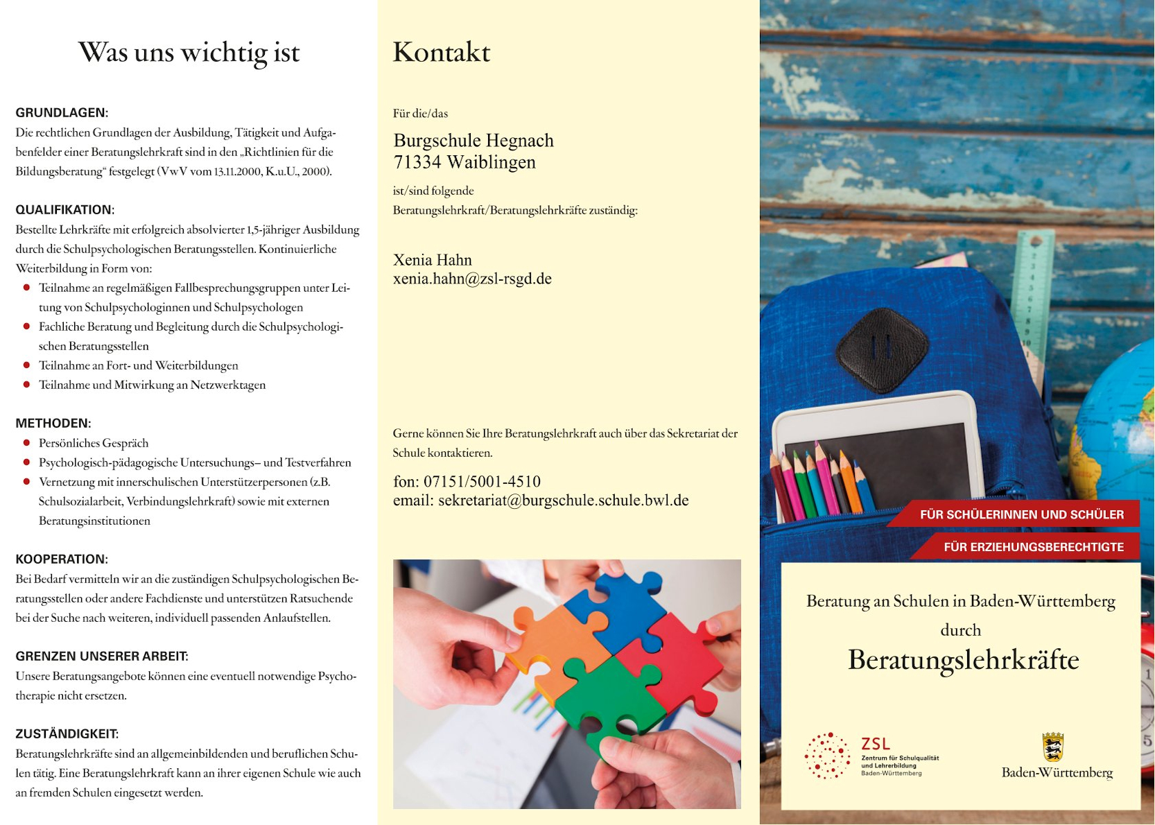 Flyer der Beratungslehrerin<br />
kann hier als PDF heruntergeladen werden.